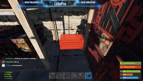 playing Rust with my boyfriend