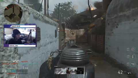WWII for a bit then BO4!