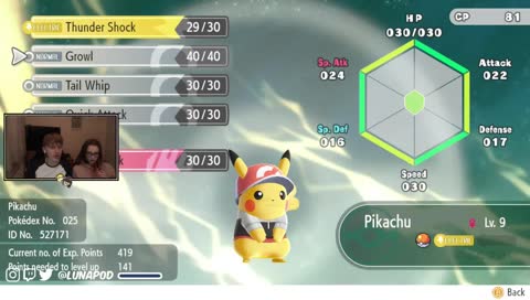 [ENG] [UK] Let's Go Pikachu! Couple Playthrough