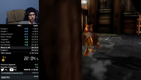 Banjo-Tooie 100% Attempts - [WR: My PB | Goal:4:17:xx] - !100% | !300