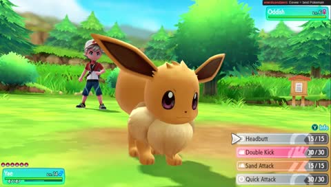 Quent to Lavender Town!
Let's Go Eevee!
