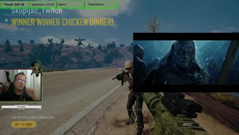 pubg, trying to win some games...brogaming strikes again (664 PUBG wins) day #462