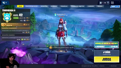 NUEVOS DESAFIOS DE LA SEMANA 8 FORTNITE | @rubenillo17yt en Instagram y Twitter