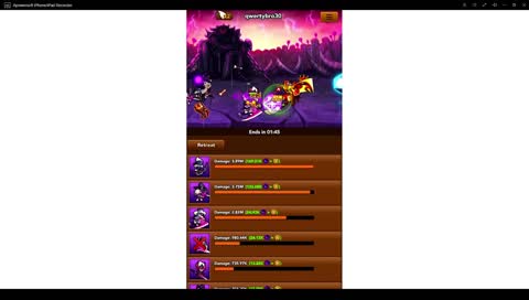 Blitz Attacks in Idle Mobile Game Crush 'em All (CTA)