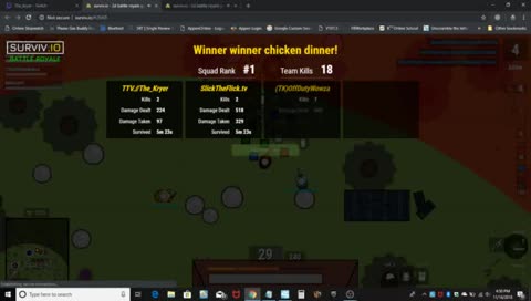 Dominating at Night (Surviv.io)