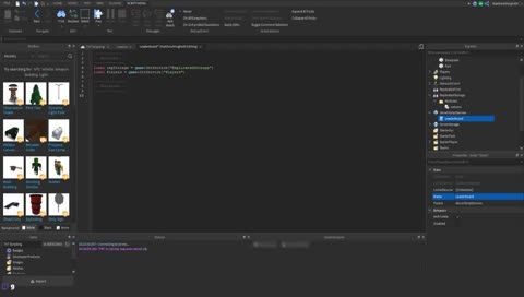 Scripting in ROBLOX Studio