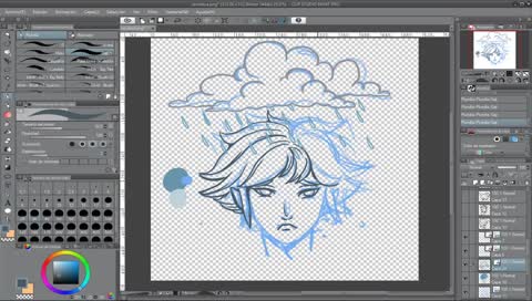 Dibujando emotes de d&d