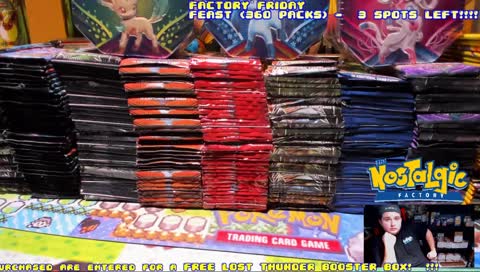 FACTORY FRIDAYS AT THE NOSTALGIC FACTORY - POKEMON BOX BREAKS - nostalgicfactory.com