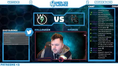 HeroesLounge NA Season 8 - Watch9! VS ReGen Black [Div1]