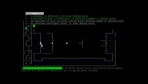 NetHack November Tournament: An archeologist takes on the castle!