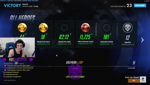 Back to OW. Comp Time.