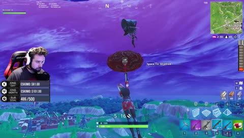 Playing in my first ever scrim right now!