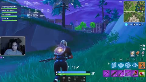 Look at the background 