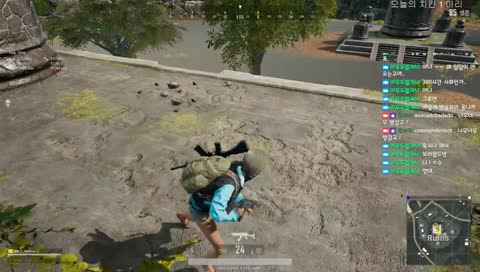 친구오기전까지 달리는방송 !