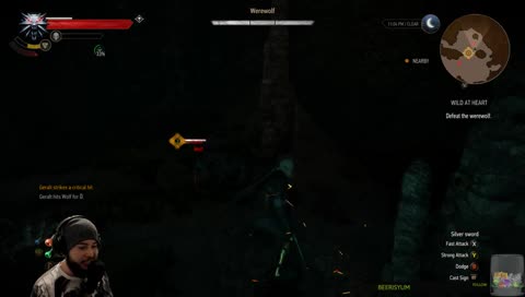 Mah sword broke! - TW3 First Playthrough Day 3 - !blind | Kiwi