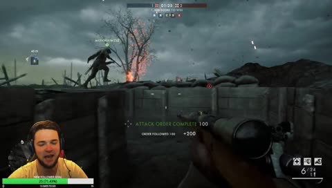 [Aussie] Saturday Night BF1 Sniping/Vodka!!! Come Say G'day #StreamAvatar #Pet Chill Friendly Streamer. 