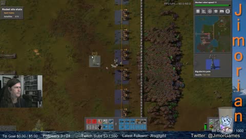 Factorio - Seeking the Edge, heading out to 80,000 tiles from spawn