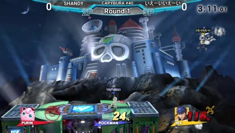 SSB 4 WiiU Online Tournaments - Kapibura #40
Youtube Live โhttps://goo.gl/hJp92F