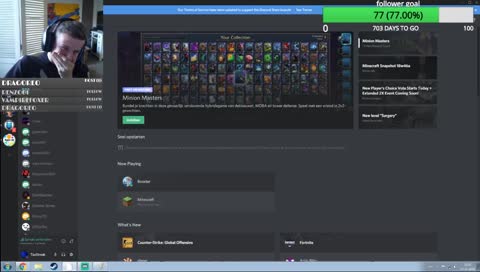 Follow to be part of the TAP-army