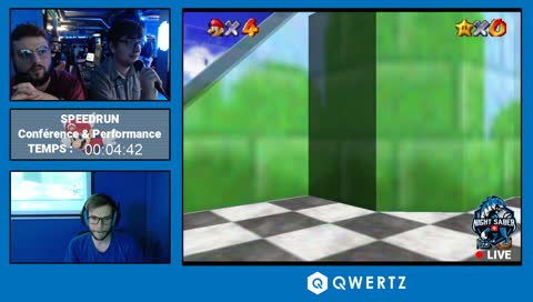 Speedrun - Performance et conférence @QWERTZ