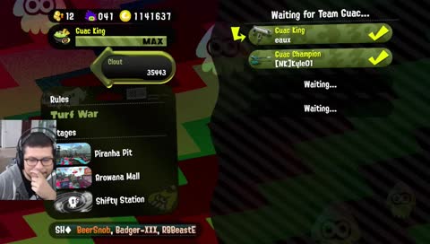 G U A C SPLATFEST!