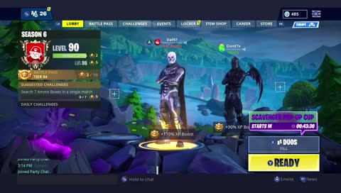 • Duos W/ Dan67x • Controller player • 550+ wins 17k kills •