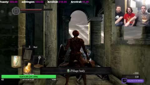 Brendan Curran Memorial Stream: Playing Dark Souls