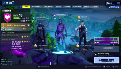 Attempting to play Fortnite after months T_T