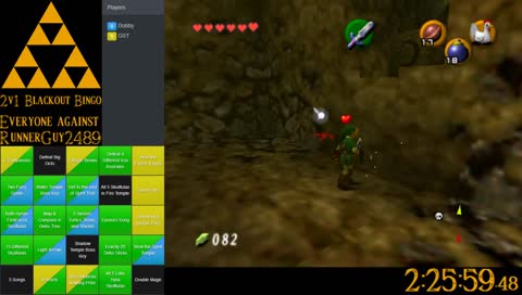 OOT 2v1 Blackout Bingo (w/ DobbyDigital) vs. Runnerguy2489