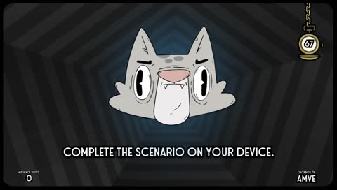 Playing Jackbox party packs with viewers. Viewers also choose the game, which could also be Drawful 2.