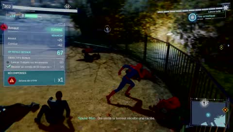 Spiderman l'homme vitesse