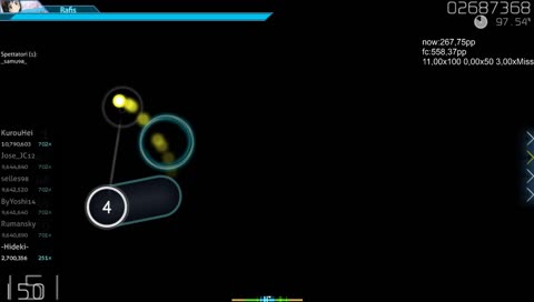 Osu #129 trying to farm