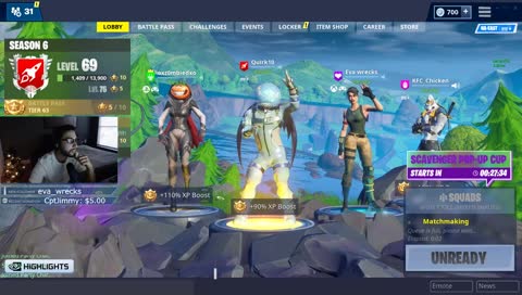 RANDOM FORTNITE SQUADS