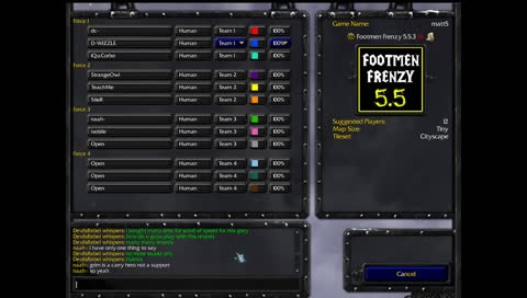 Footmen Frenzy!!