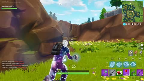 Fornite time but i can't build