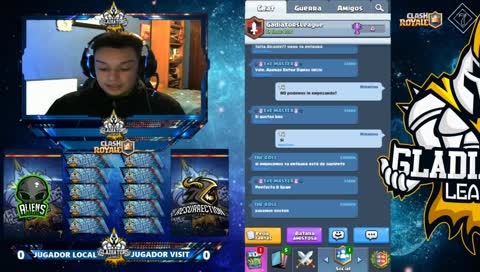Aliens eSports Vs Resurrection Team | ¡Os tengo una sorpresa! Clash Royale competitivo 
