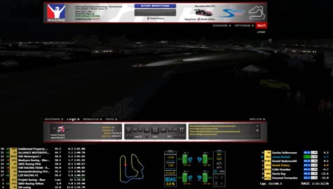 iRacing 3h Endurance VRS Sebring Mercedes AMG GT3
