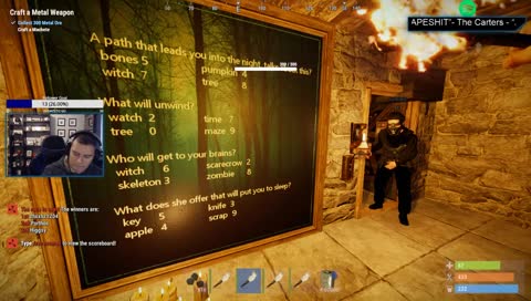 At the charitable Rust event. So much Fun to be had. 