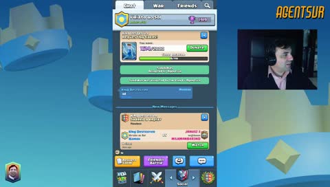 Clash Royale - Relaxando e jogando Clash Royale