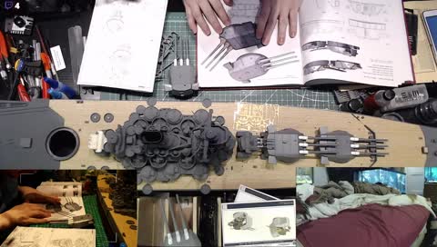 1/200 Yamato Battleship build! 