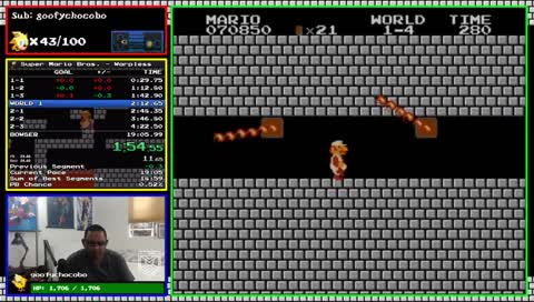 [Road to Partner] SMB1 Warpless Speedruns until NXT Takeover starts