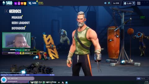 ⚡[124 ] Farming Re-perk & Speedrunning Encampments w/ subs - PL 70+  !play FORTNITE SAVE THE WORLD 🌎 [ STW ] [ PVE ]