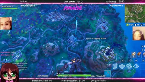I wish I were pokimane for looks , ninja for good gameplay , timthetatman for good jokes, tfue bc he cute. and drdisrespectlivetv