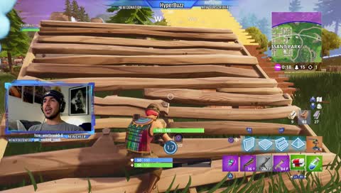 Hittin' shots, and taking fall damage LUL lets get it #HyperFam :]