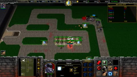 Playing Wc3 - HM Tower
