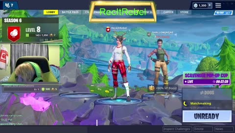 Come hang out I love battle royals 
