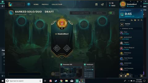 Lets play Some Ranked League!..