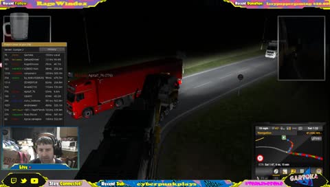 Euro Truck Convoy with TeamAwesome WorldWide