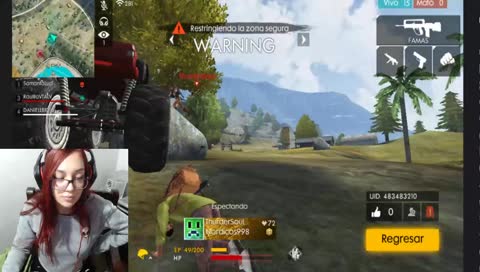 24 horas de directo de free fire! jugando con suscriptores