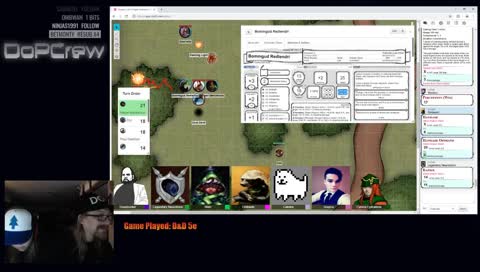 The dopCrew face Curse of Strahd...